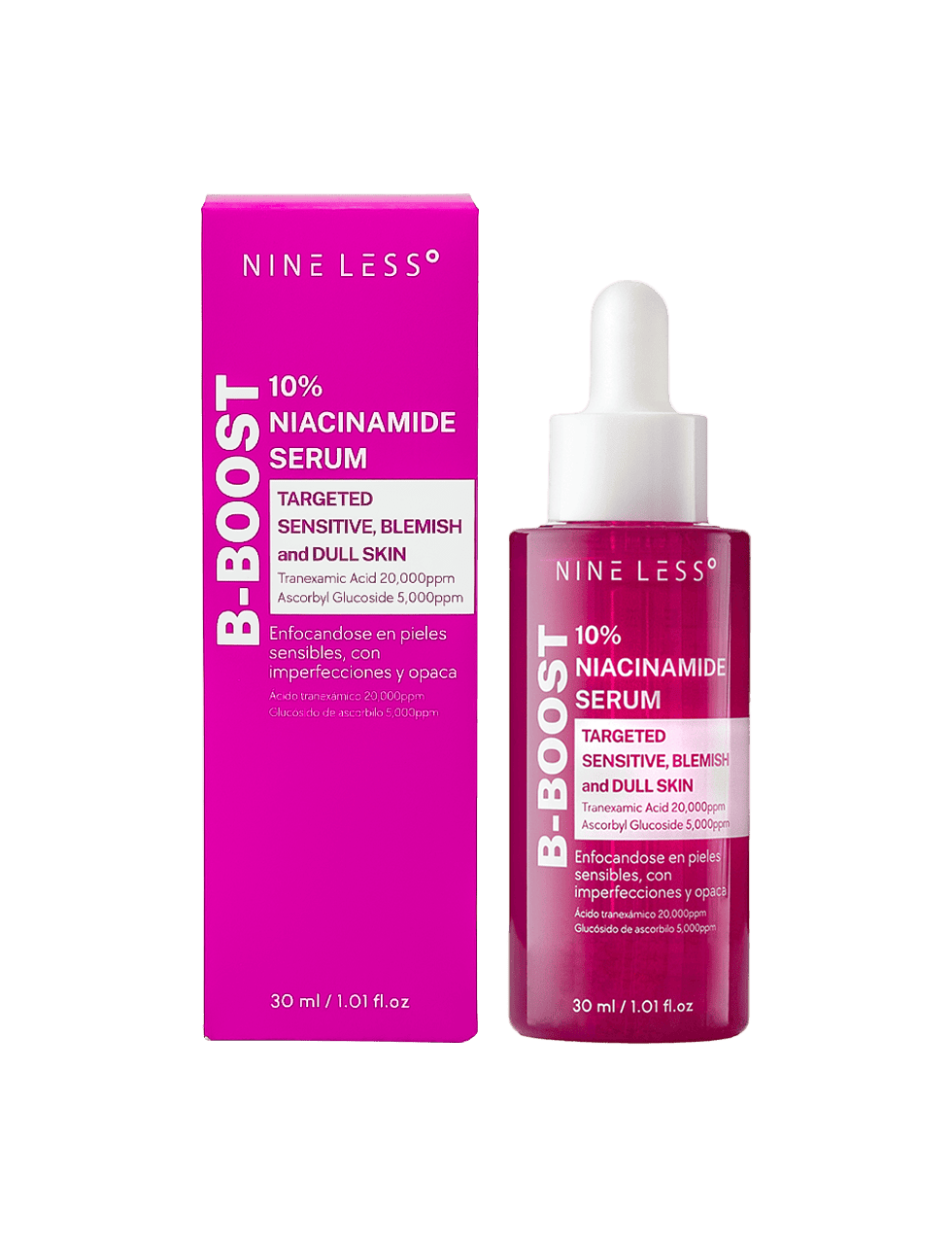 Сыворотка с ниацинамидом 10% Nine Less B-Boost 10% Niacinamide Serum