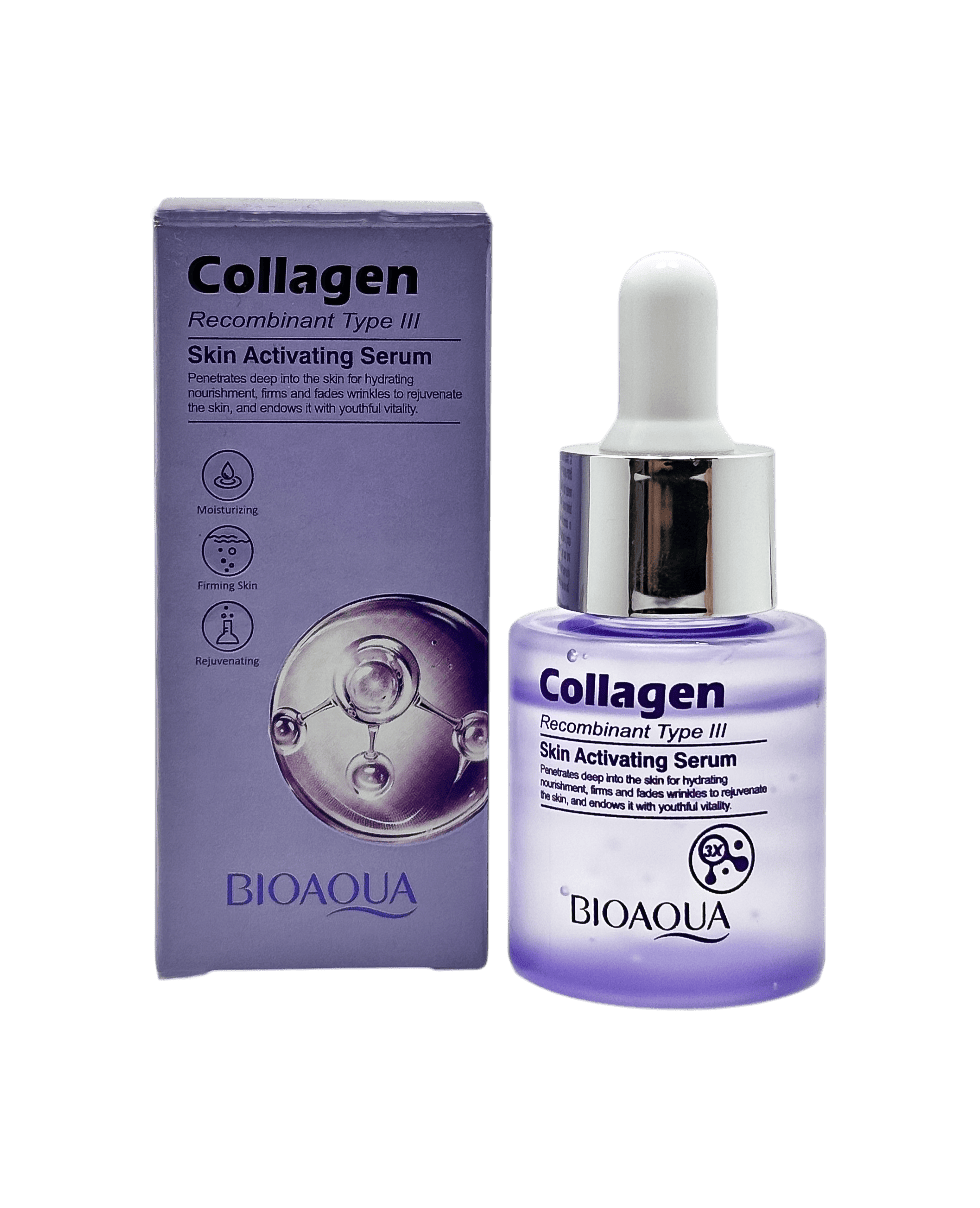 Сыворотка с коллагеном Bioaqua Collagen Recombinant Type 3 Skin Activating Serum