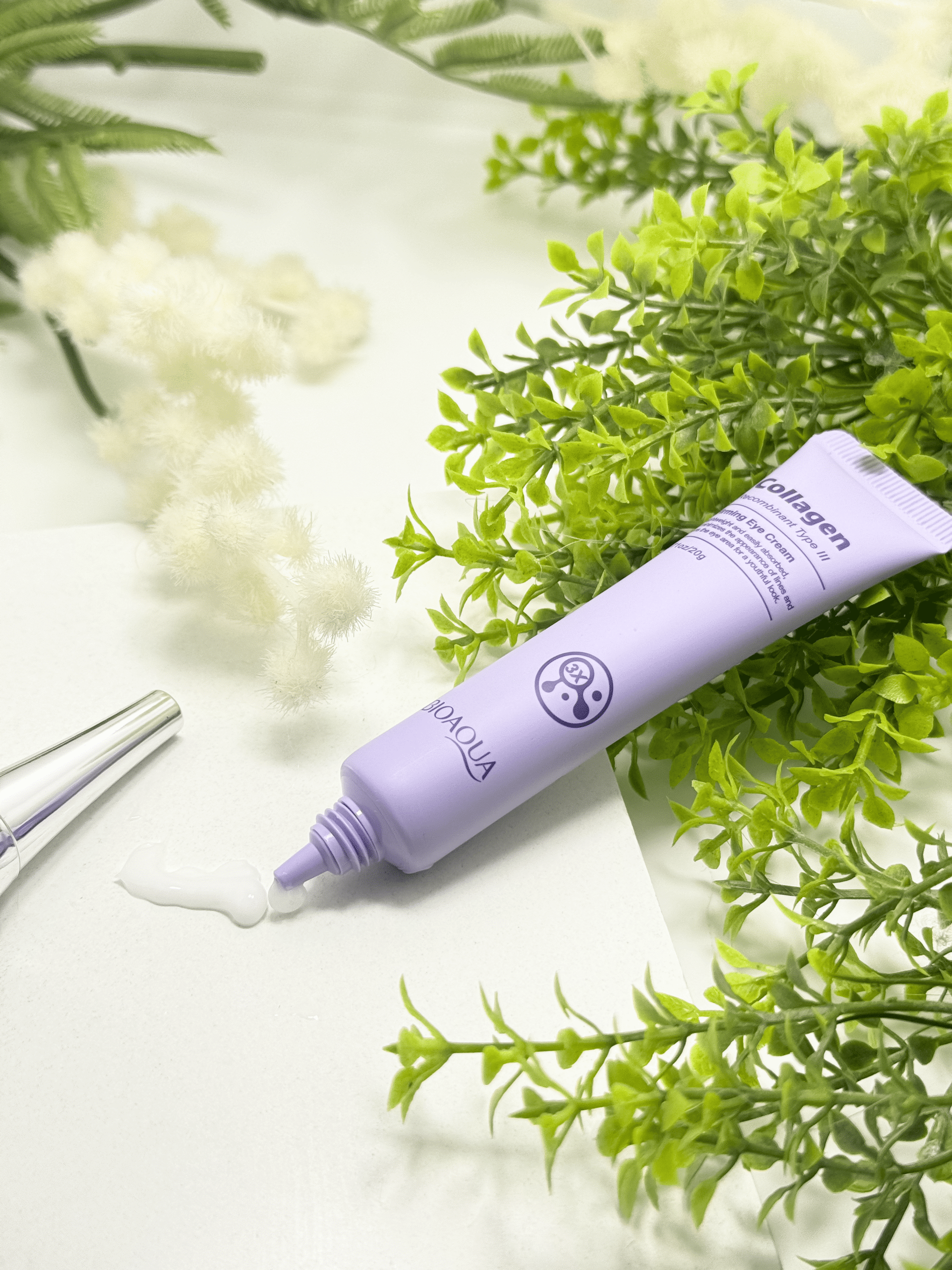 Крем навколо очей із колагеном Bioaqua Collagen Recombinant Type 3 Firming Eye Cream