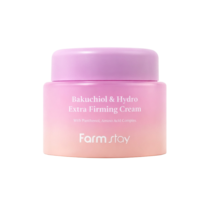 Крем для обличчя з бакучіолом Farm Stay Bakuchiol & Hydro Extra Firming Cream