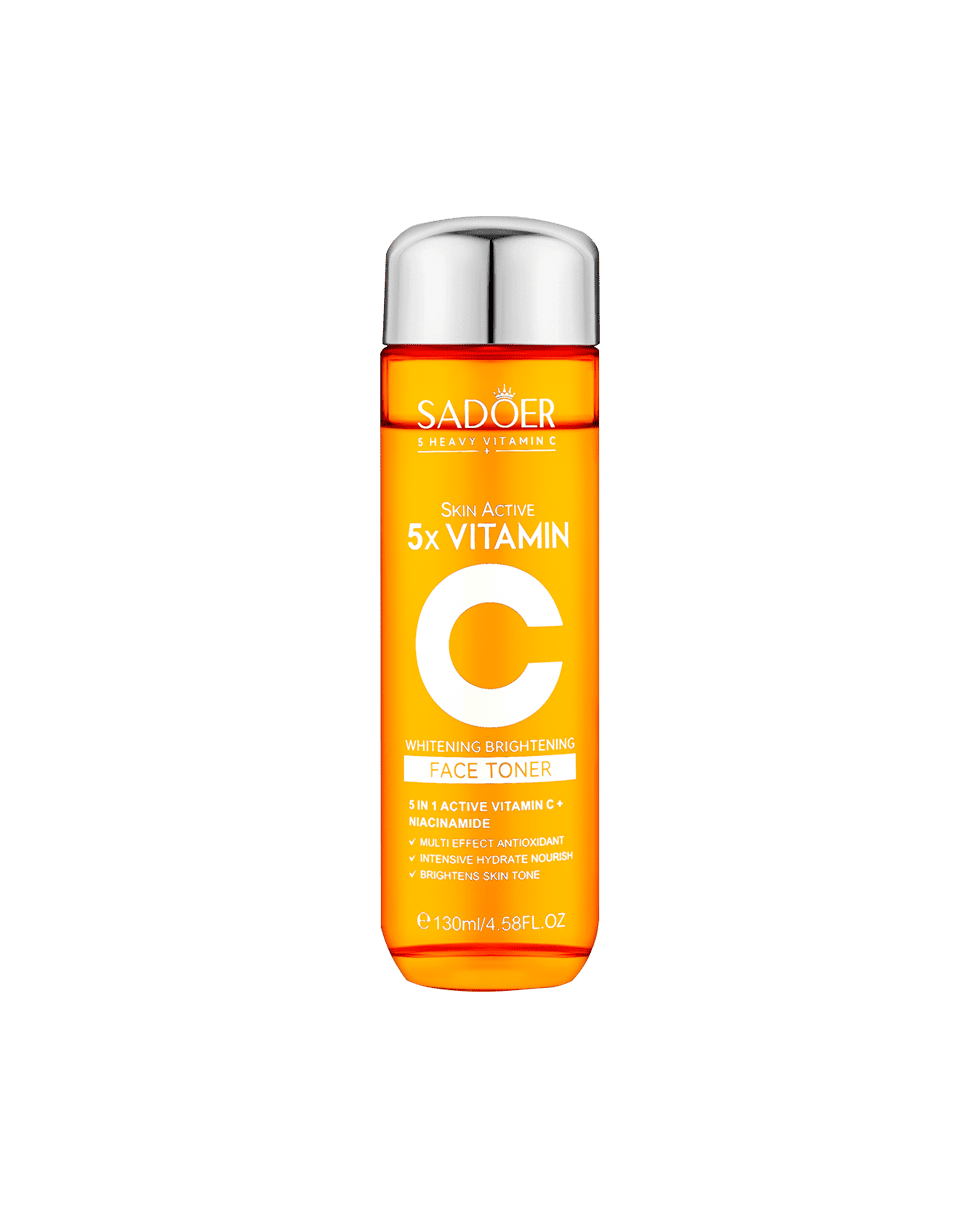 Тонер із вітаміном С Sadoer 5 Heavy Vitamin C Whitening Brightening Face Toner