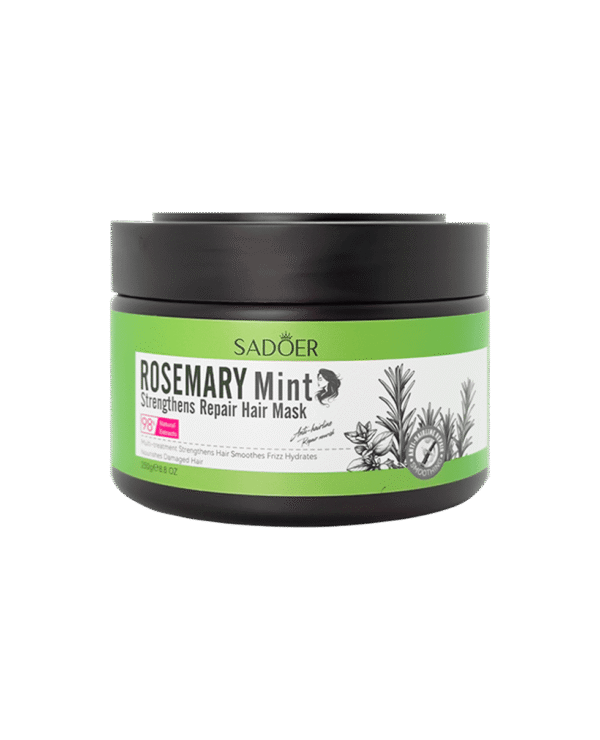 Зміцнююча маска для волосся з розмарином Sadoer Rosemary Mint Strengthens Repair Hair Mask