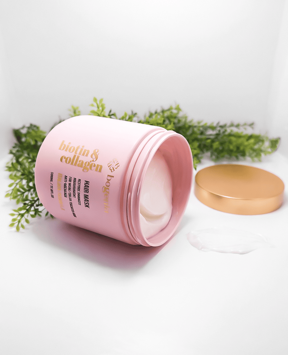 Маска для волосся з біотином та колагеном Bogenia Biotin & Collagen Mask