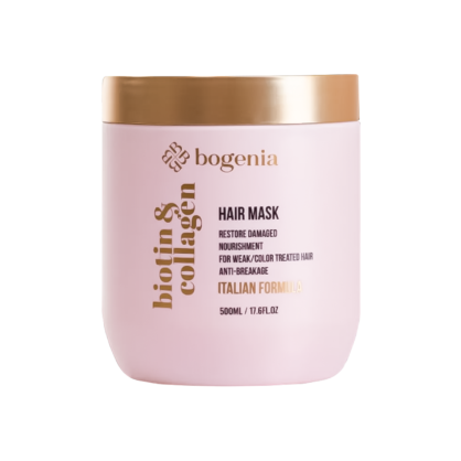 Маска для волос с биотином и коллагеном Bogenia Biotin & Collagen Mask