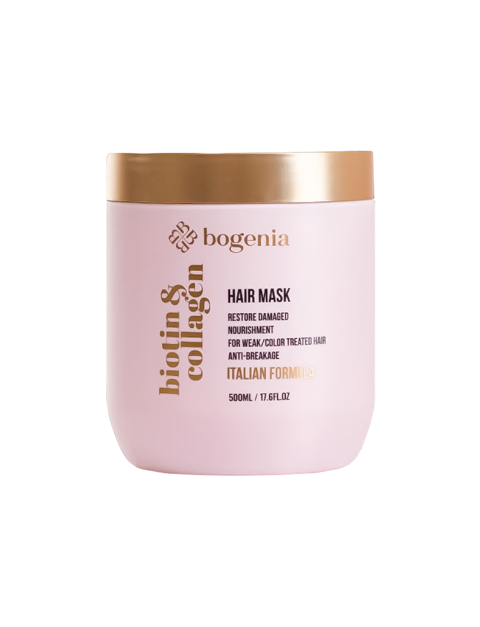 Маска для волосся з біотином та колагеном Bogenia Biotin & Collagen Mask