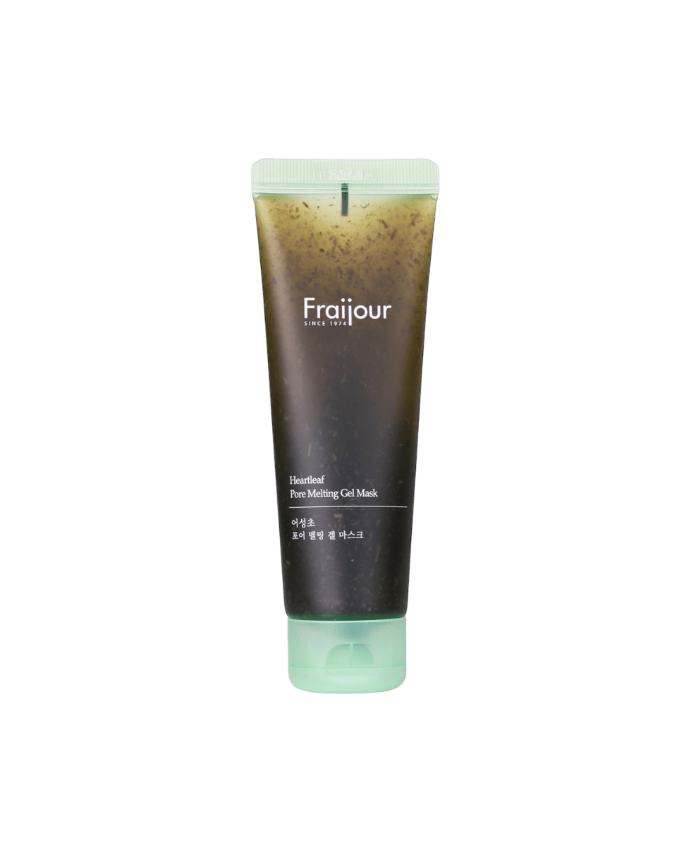 Маска для лица с AHA BHA PHA кислотами и спикулами Fraijour Heartleaf Pore Melting Gel Mask