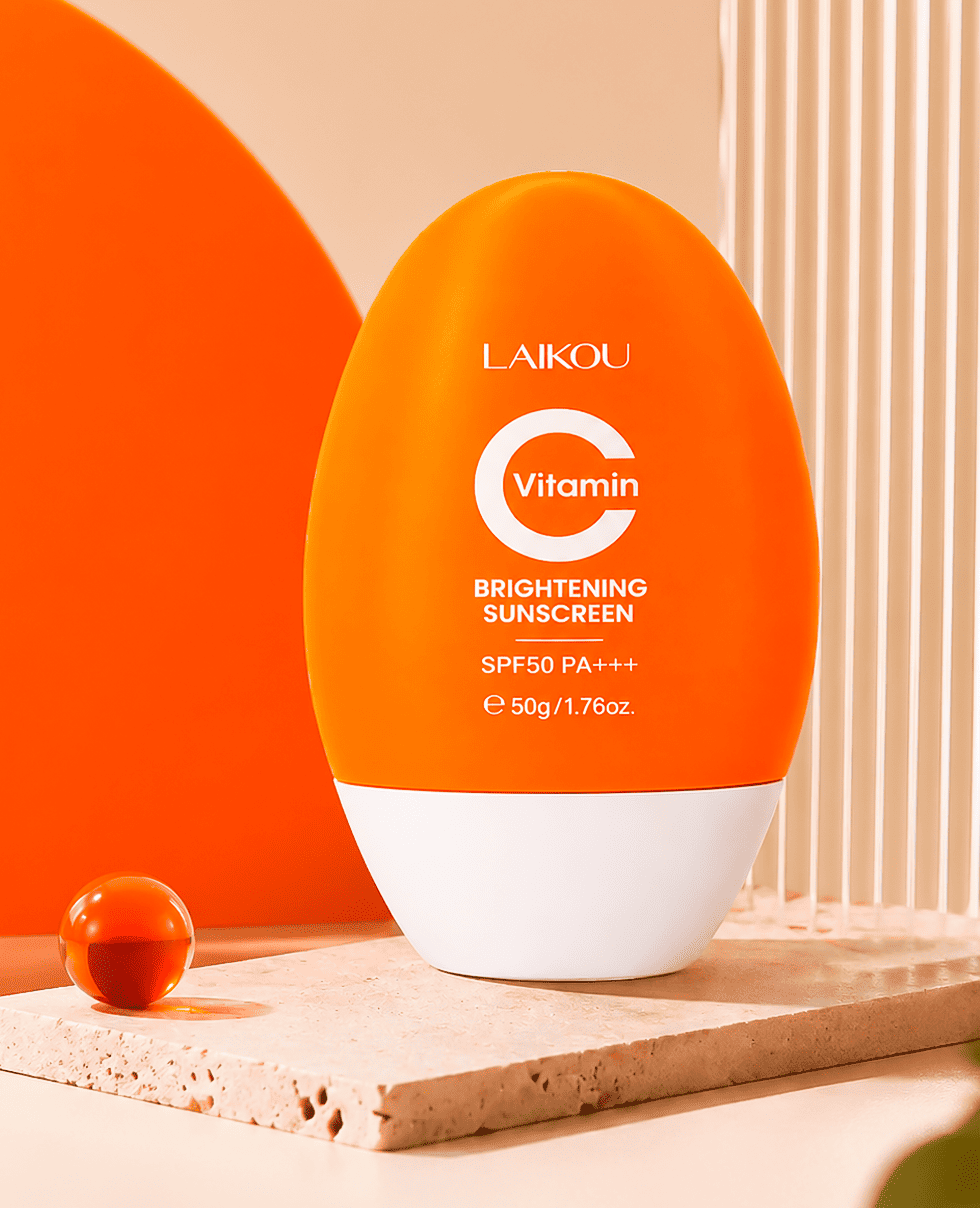 Сонцезахисний крем з вітаміном C Laikou Vitamin C Brightening Sunscreen SPF 50 PA ++++