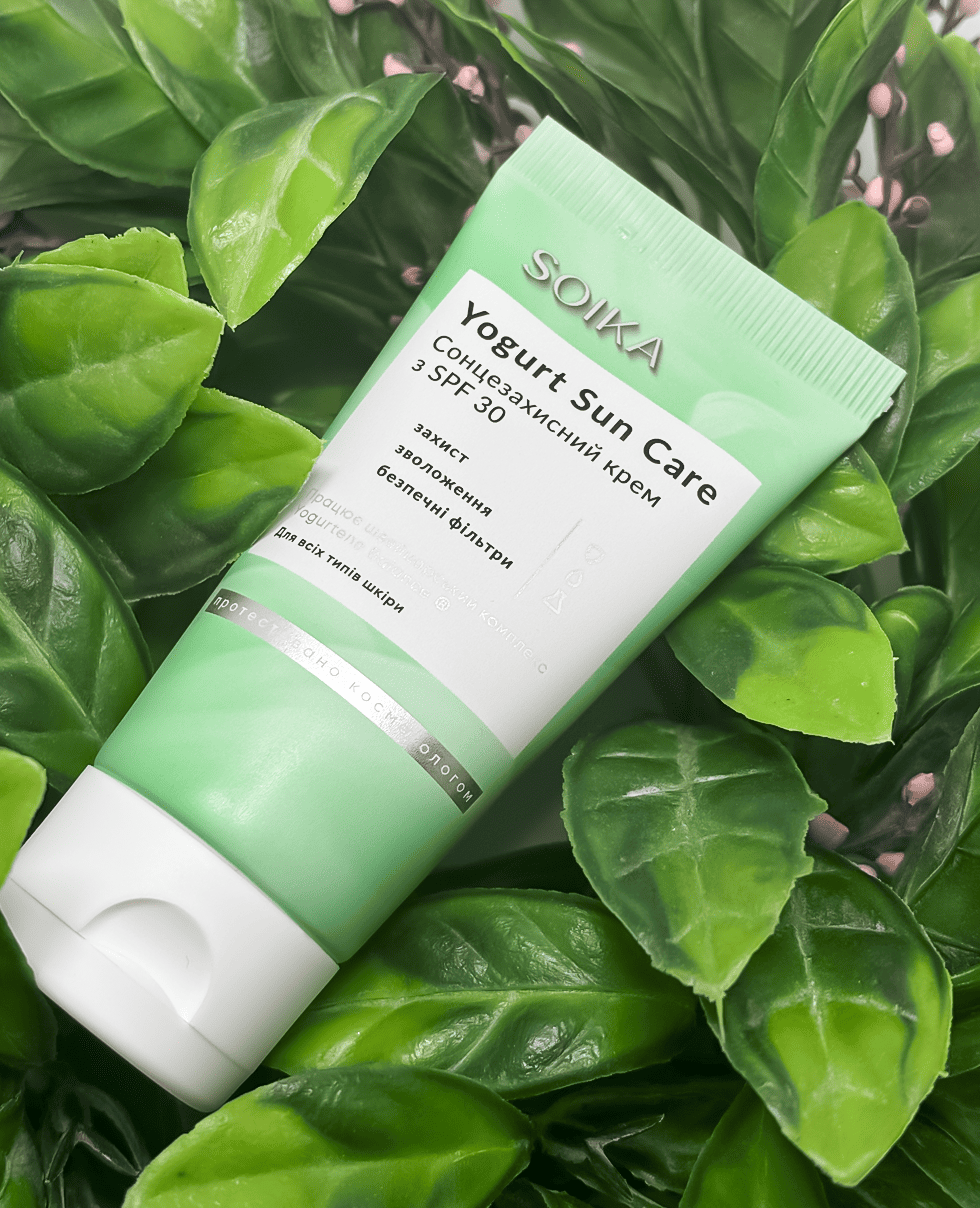 Сонцезахисний крем з пробіотиками Soika Yogurt Sun Care SPF30
