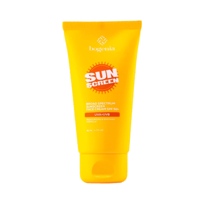 Солнцезащитный крем Bogenia Broad Spectrum Sunscreen Face Cream SPF50+