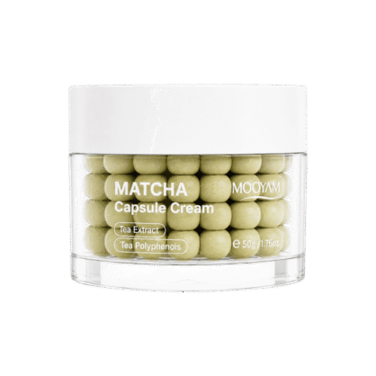 Капсульний крем для обличчя з матчею Mooyam Matcha Capsule Cream