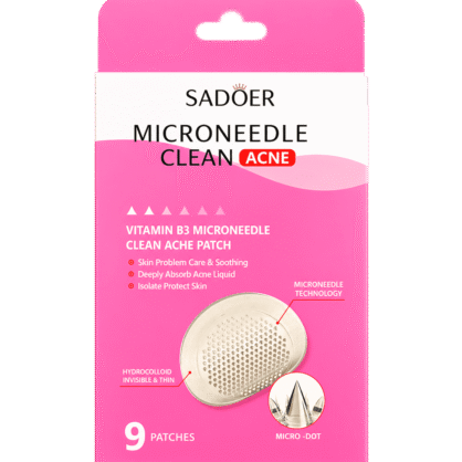 Патчи от прыщей с микроиголками и ниацинамидом Sadoer Vitamin B3 Microneedle Clean Acne Patch