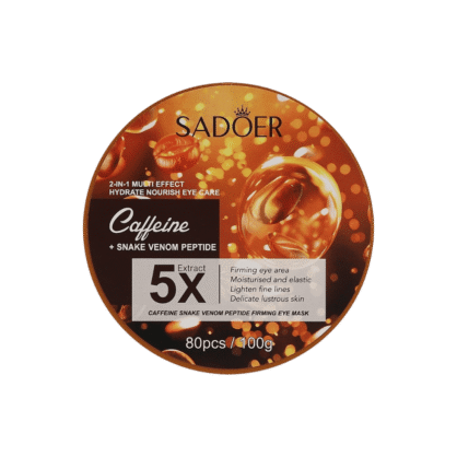 Гідрогелеві патчі зі зміїною отрутою та кофеїном Sadoer Caffeine Snake Venom Peptide Firmihg Eye Mask