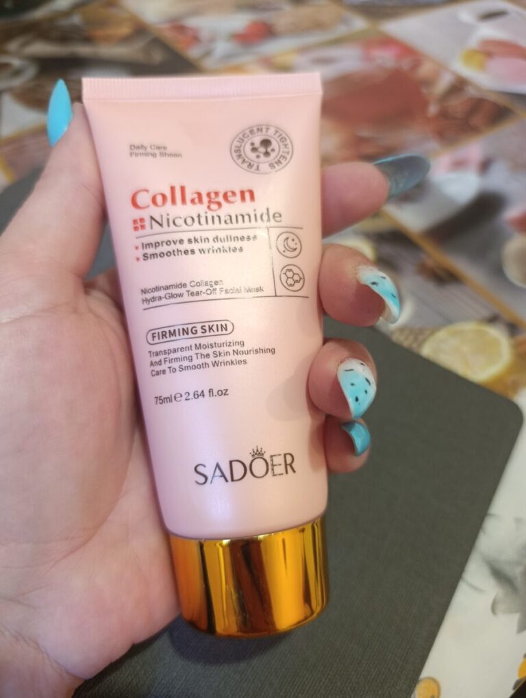 Маска-плівка колагенова Sadoer Nicotinamide Collagen Hydra-Glow Tear-Off Fasical Mask