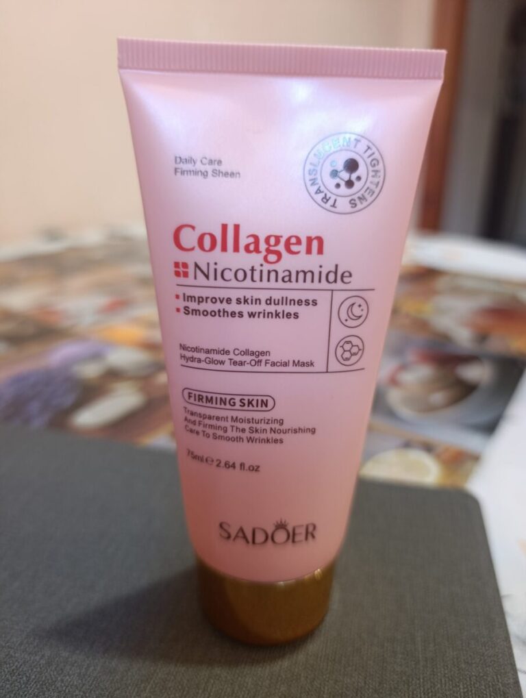 Маска-плівка колагенова Sadoer Nicotinamide Collagen Hydra-Glow Tear-Off Fasical Mask