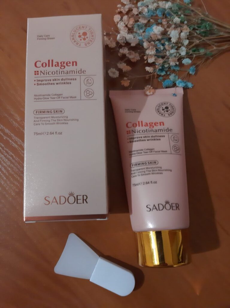 Маска-плівка колагенова Sadoer Nicotinamide Collagen Hydra-Glow Tear-Off Fasical Mask