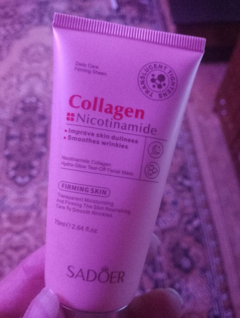 Маска-плівка колагенова Sadoer Nicotinamide Collagen Hydra-Glow Tear-Off Fasical Mask