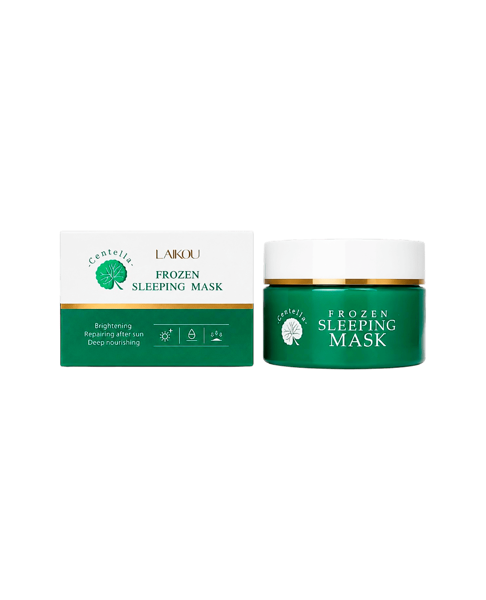 Нічна охолоджуюча маска з центеллою Laikou Frozen Sleeping Mask