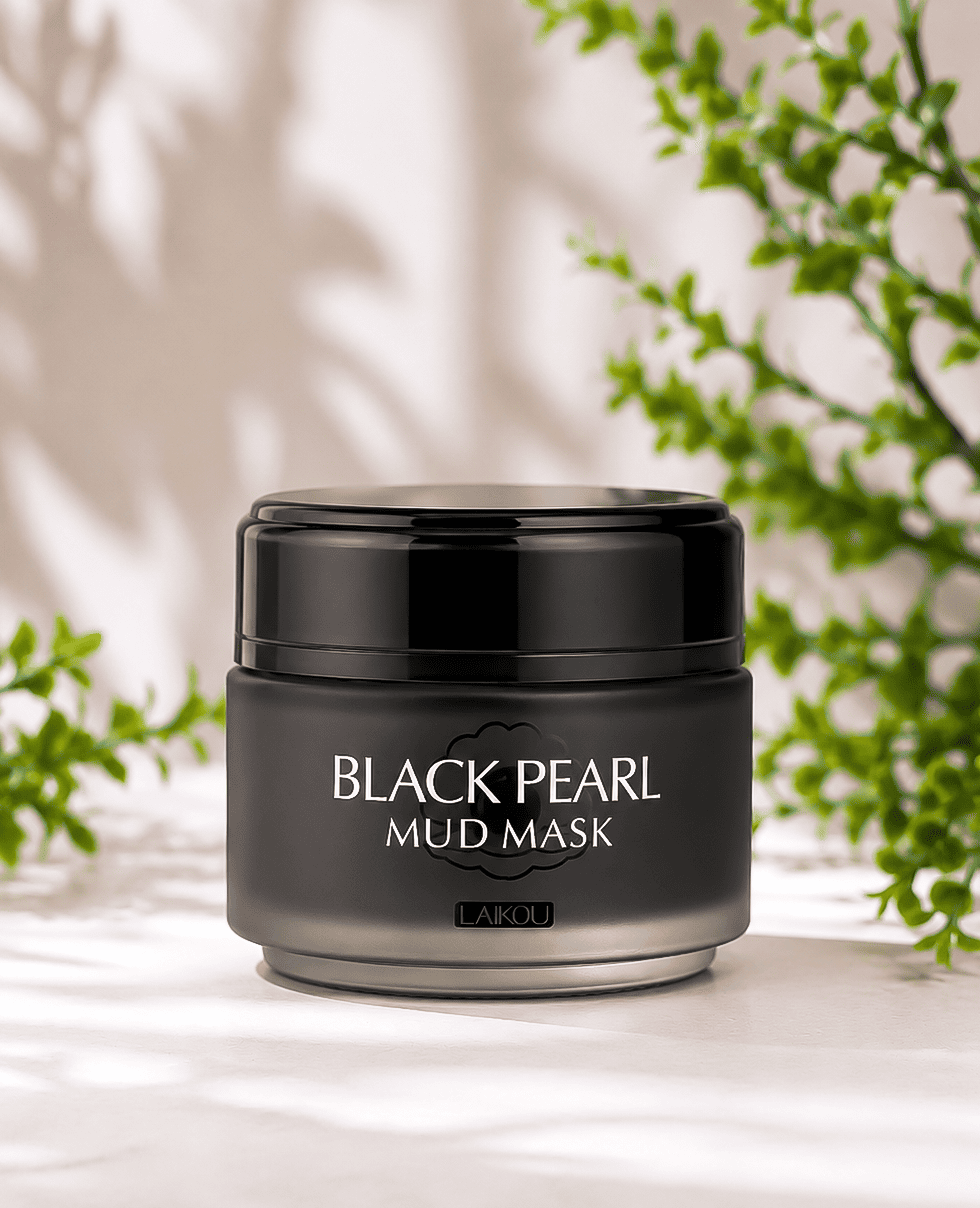 Грязьова маска з екстрактом чорних перлів Laikou Black Pearl Mud Mask