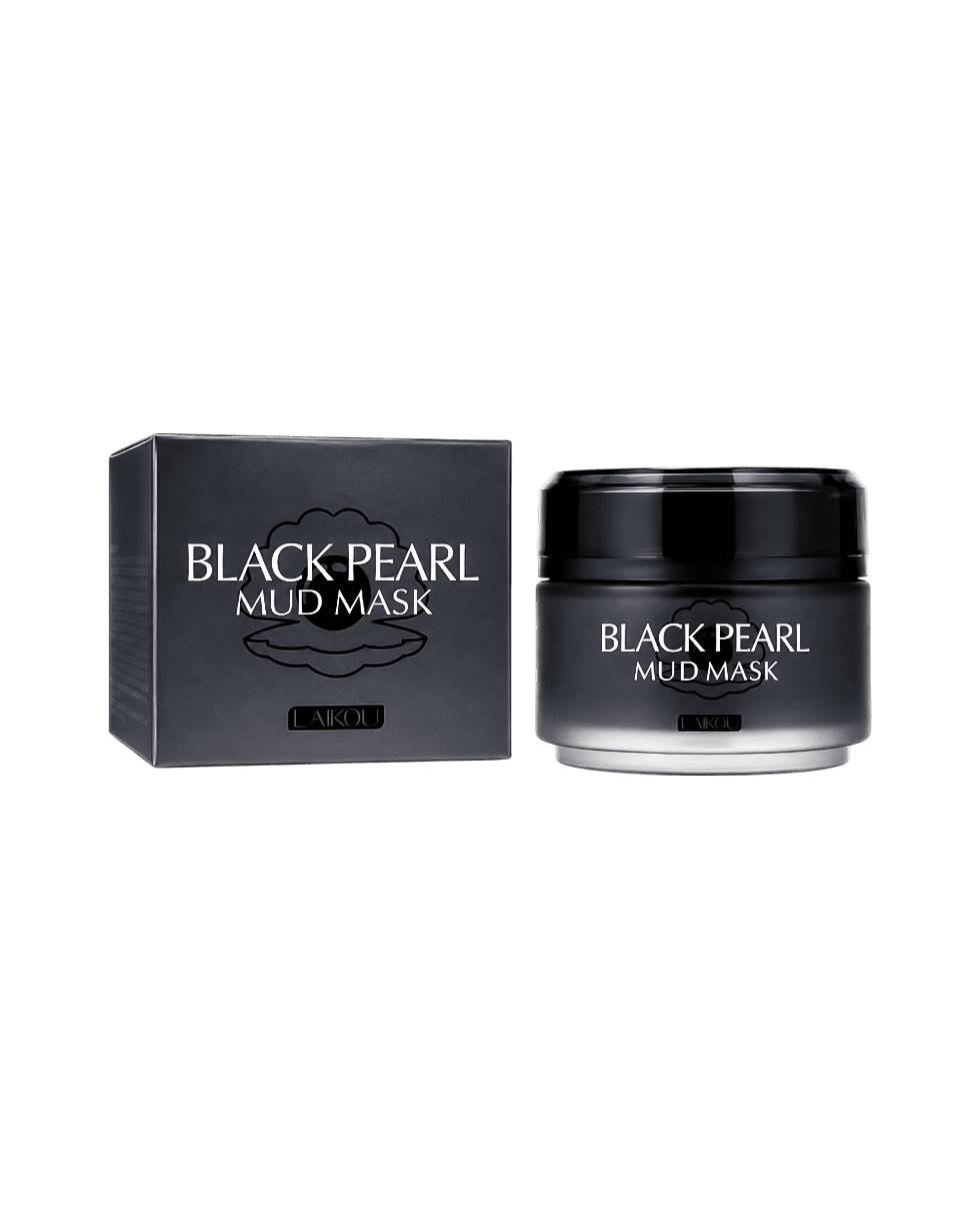 Грязьова маска з екстрактом чорних перлів Laikou Black Pearl Mud Mask