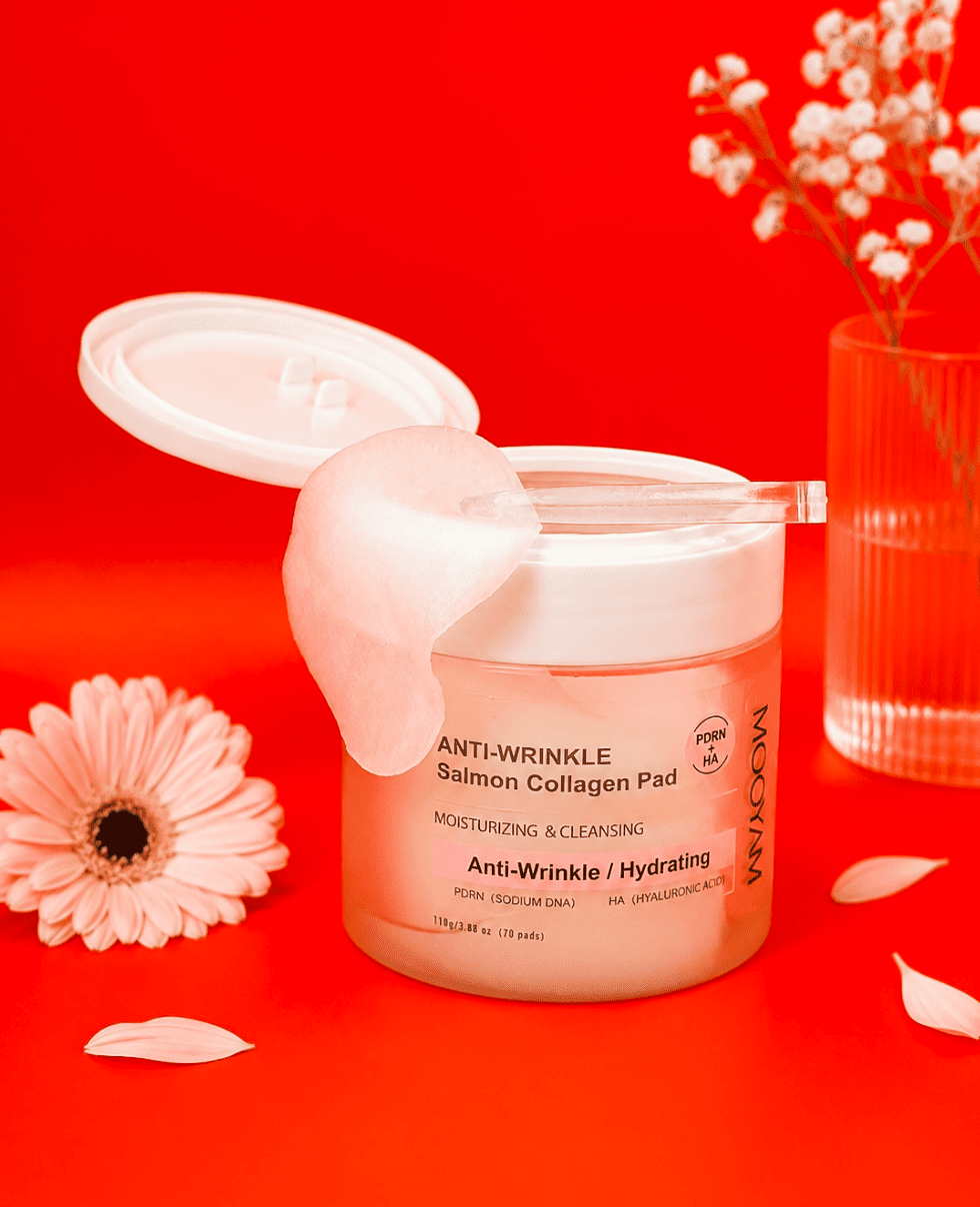 Педи з колагеном та PDRN Mooyam Anti-Wrinkle Salmon Collagen Pad