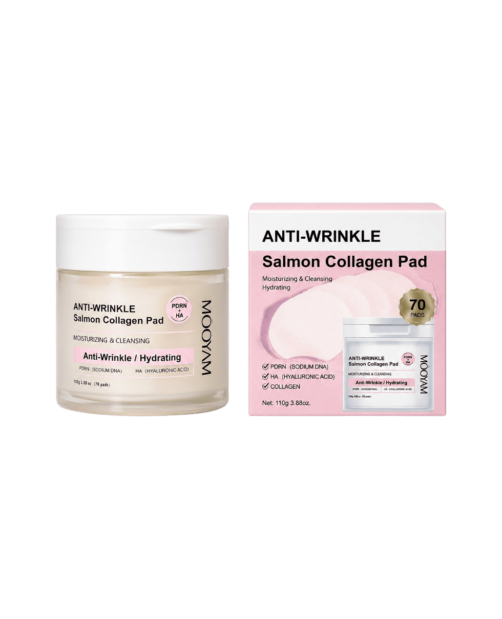 Педи з колагеном та PDRN Mooyam Anti-Wrinkle Salmon Collagen Pad