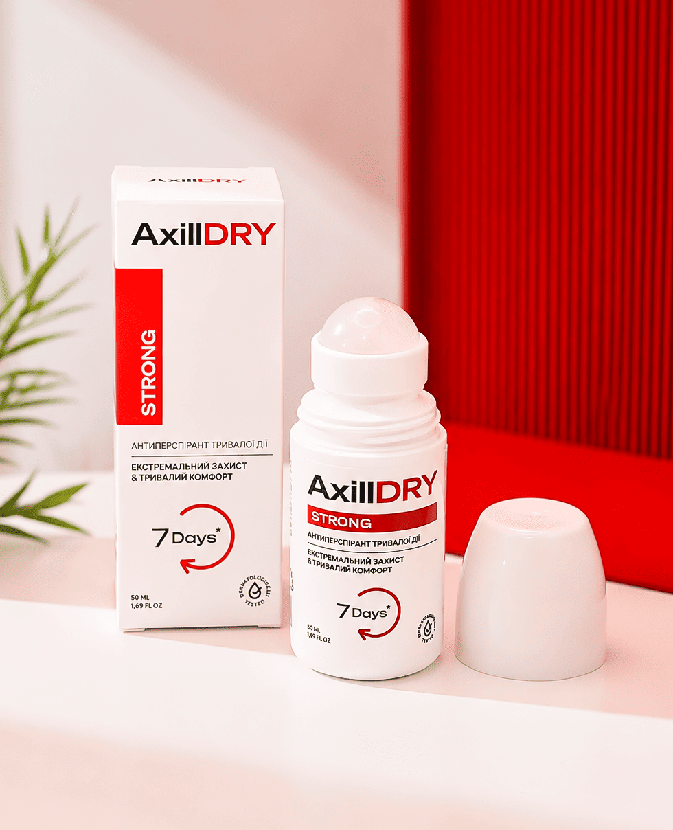 Кульковий антиперспірант тривалої дії AxillDRY Strong