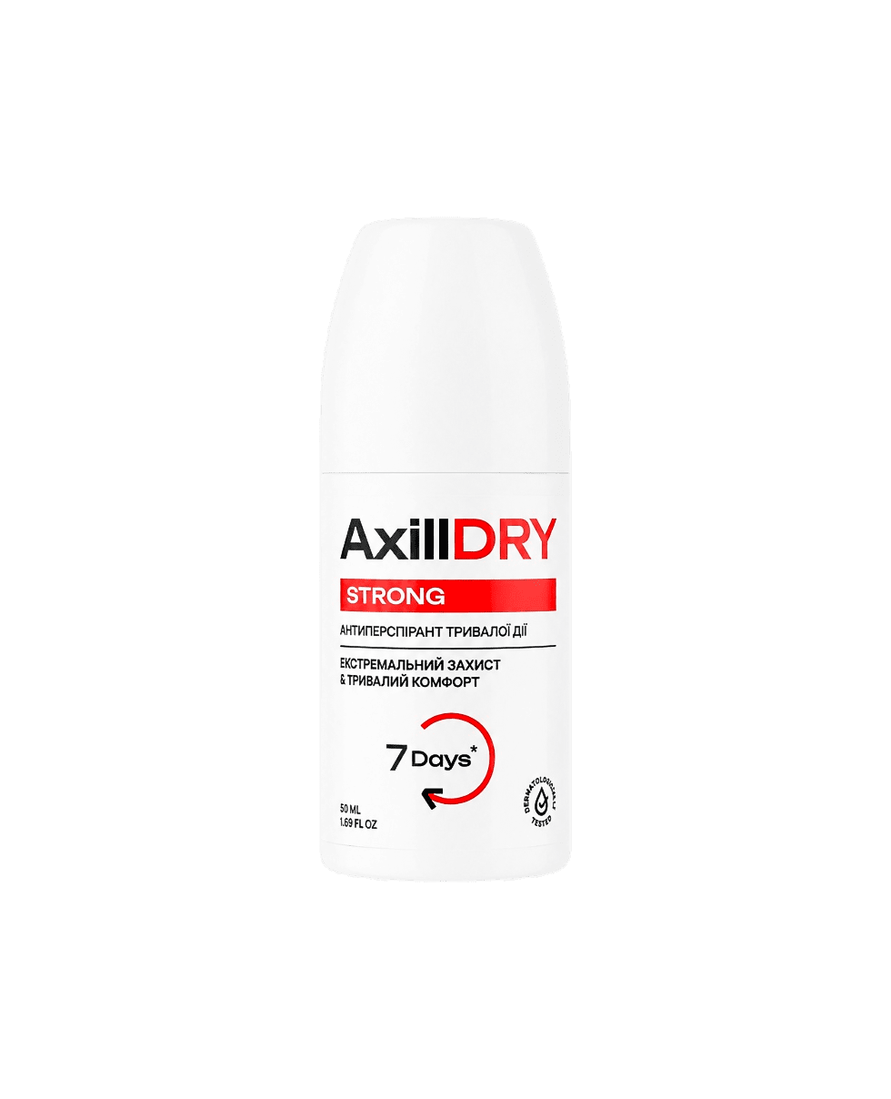 Кульковий антиперспірант тривалої дії AxillDRY Strong