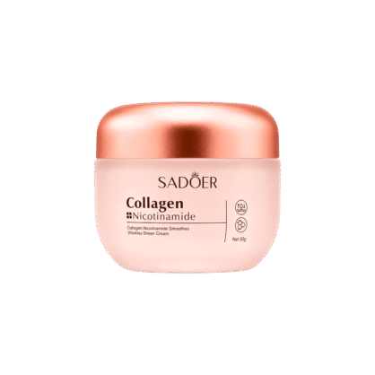 Крем для лица с коллагеном Sadoer Collagen Nicotinamide Smoothes Wrinkles Sheen Cream