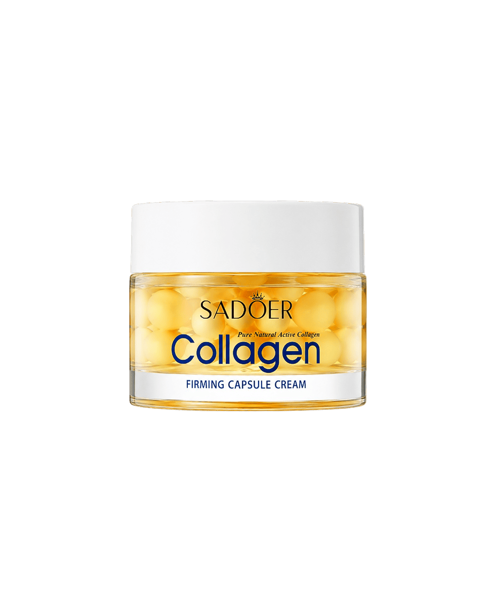 Капсульный крем для лица с коллагеном Sadoer Collagen Firming Capsule Cream