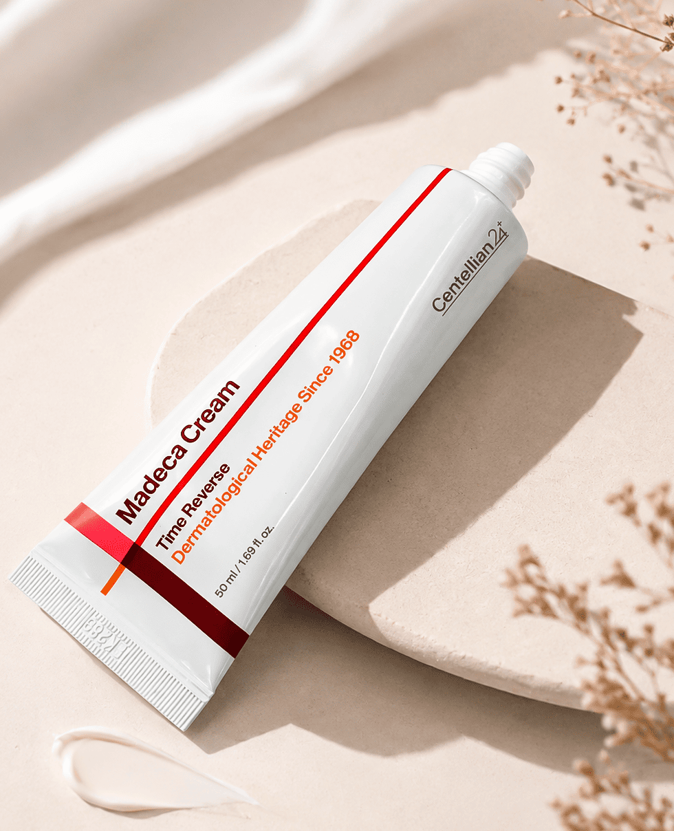 Восстанавливающий крем с центелой Centellian24 Madeca Cream Time Reverse