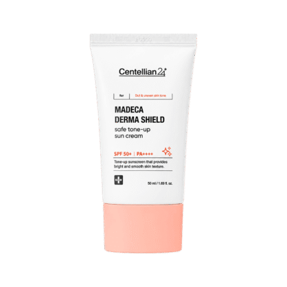 Солнцезащитный крем с эффектом коррекции тона Centellian24 Madeca Derma Shield Safe Tone-Up Sun Cream SPF 50+ PA++++