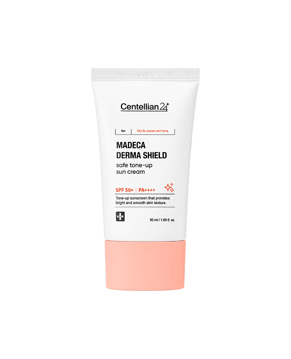 Солнцезащитный крем с эффектом коррекции тона Centellian24 Madeca Derma Shield Safe Tone-Up Sun Cream SPF 50+ PA++++