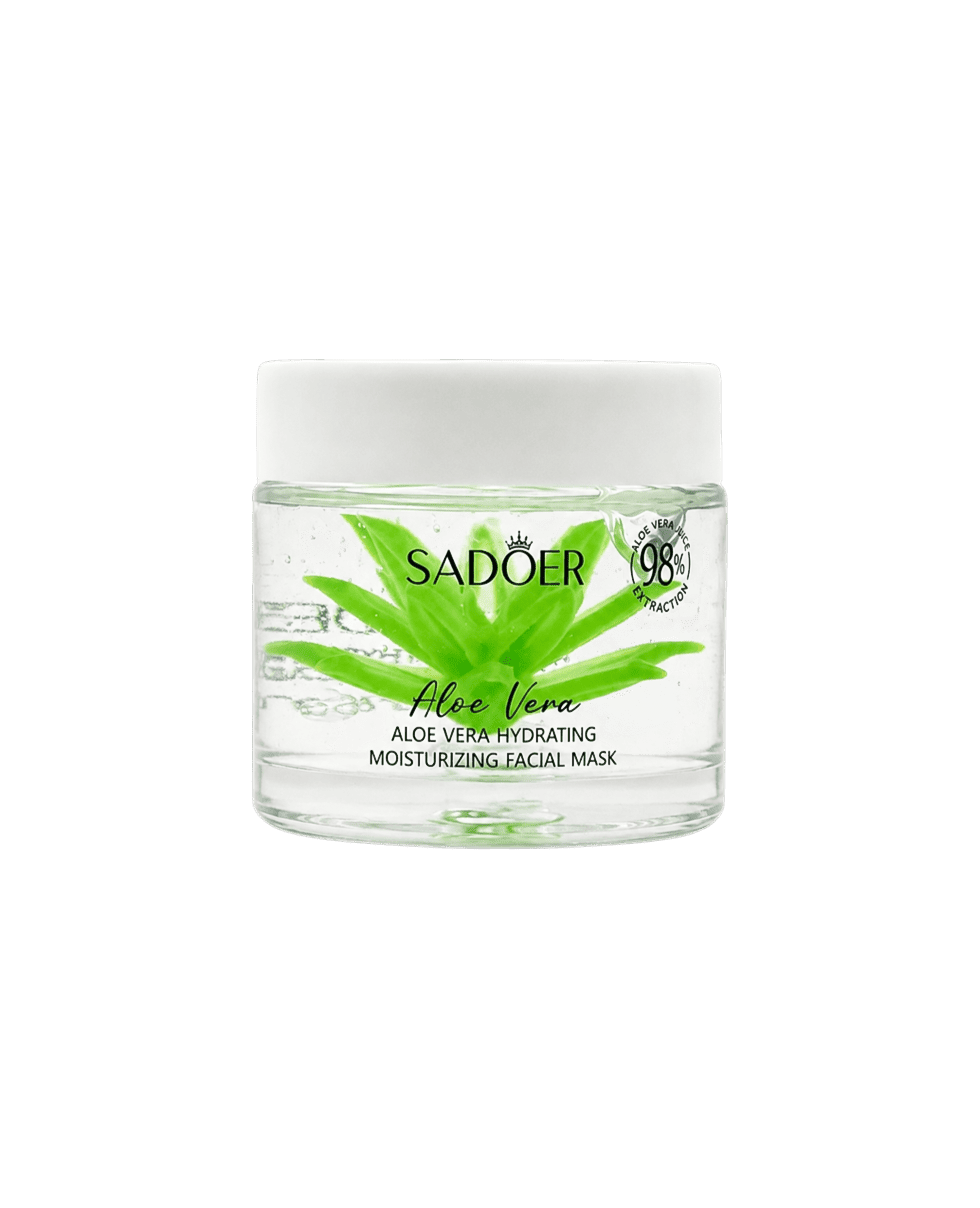 Увлажняющая маска для лица с алоэ вера Sadoer Aloe Vera Hydrating Moisturizing Facial Mask