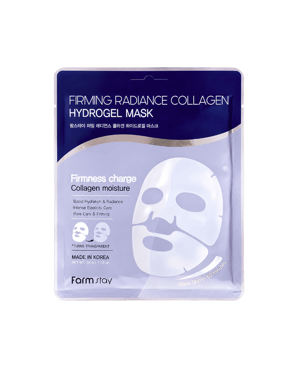 Гідрогелева маска з колагеном Farm Stay Firming Radiance Collagen Hydrogel Mask