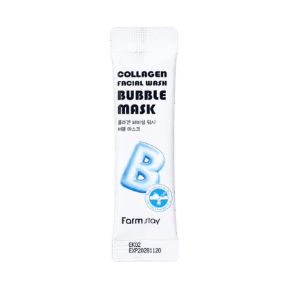 Пузырьковая маска с коллагеном Farm Stay Collagen Facial Wash Bubble Mask