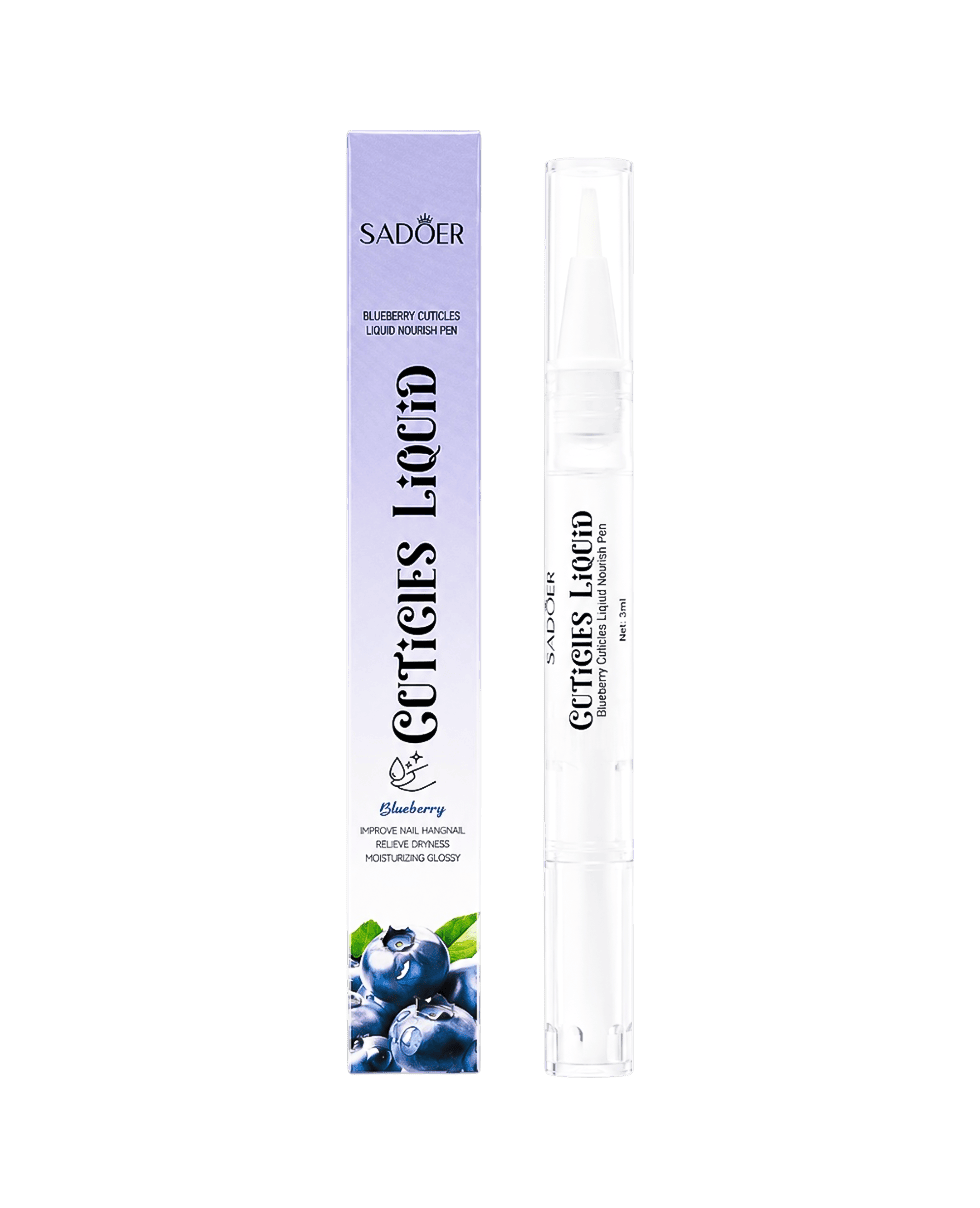 Сыворотка для кутикул с черникой Sadoer Blueberry Cuticles Liquid Nourish Pen