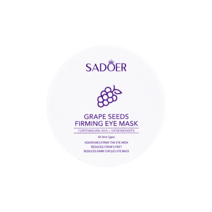 Гидрогелевые патчи с подтягивающим эффектом Sadoer Grape Seeds Firming Eye Mask