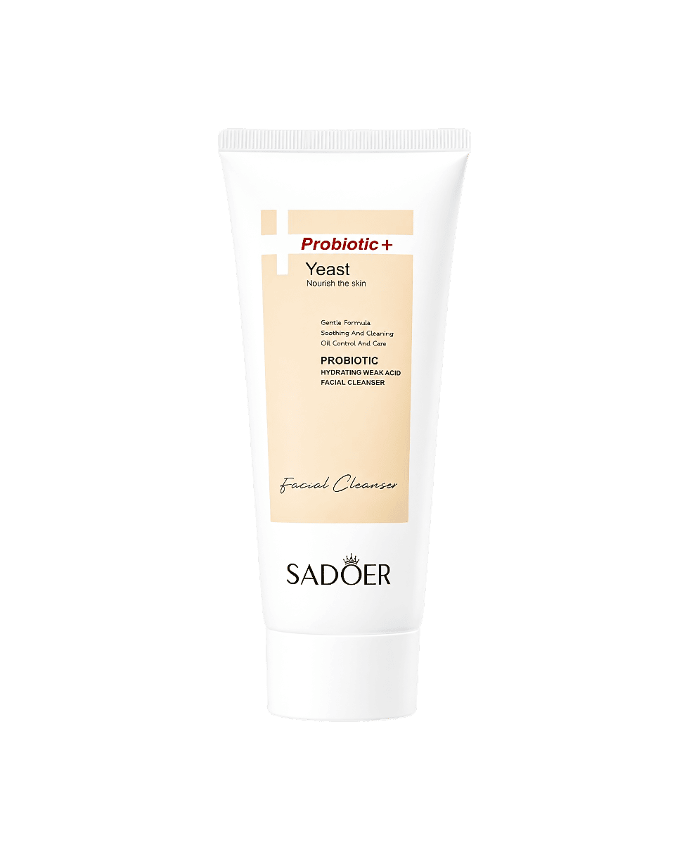 Пенка для умывания с пробиотиками Sadoer Probiotic Hydrating Weak Acid Facial Clenser