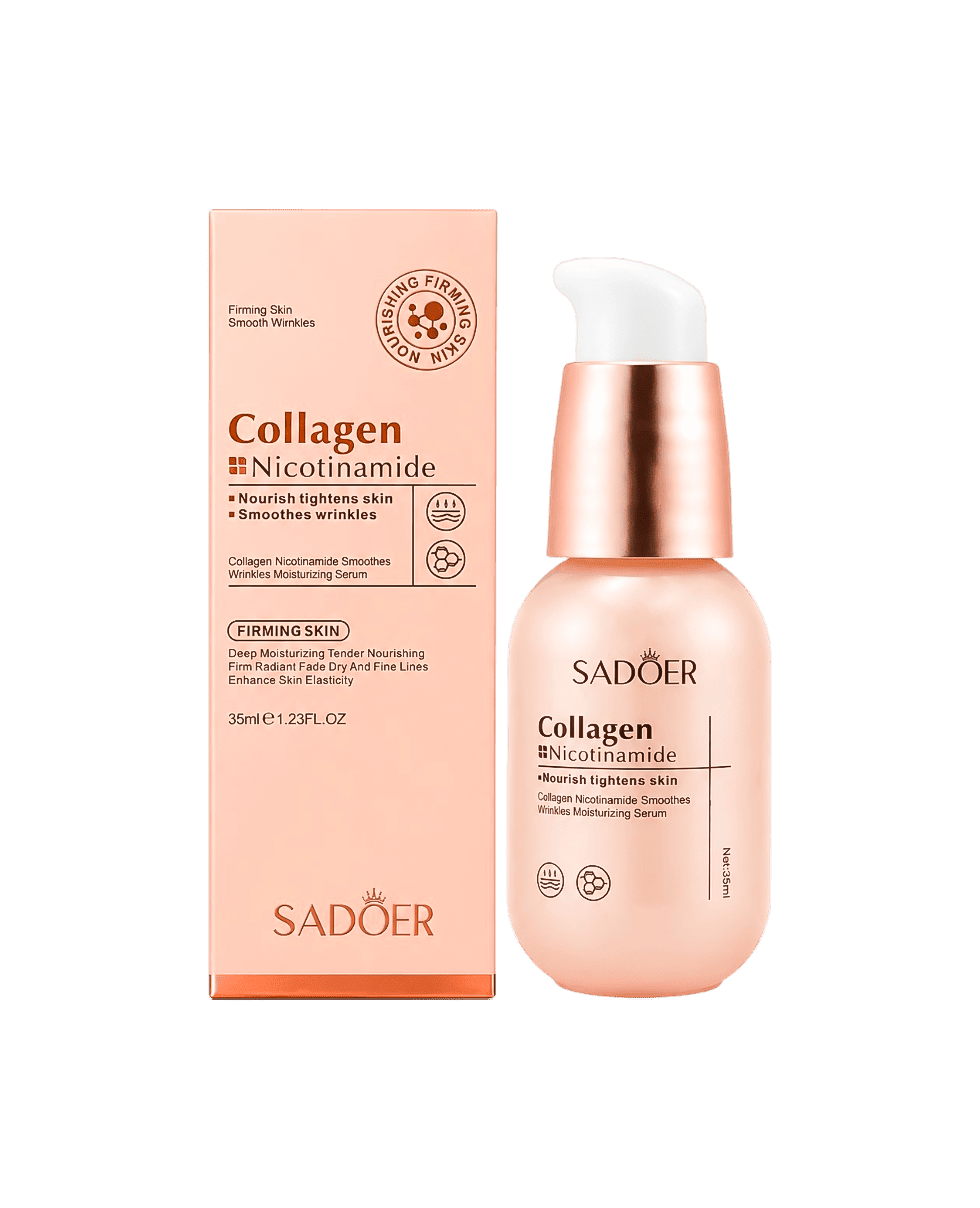 Сыворотка для лица с коллагеном Sadoer Collagen Nicotinamide Smoothes Wrinkles Moisturizing Serum