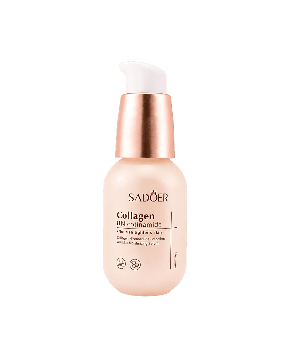 Сыворотка для лица с коллагеном Sadoer Collagen Nicotinamide Smoothes Wrinkles Moisturizing Serum