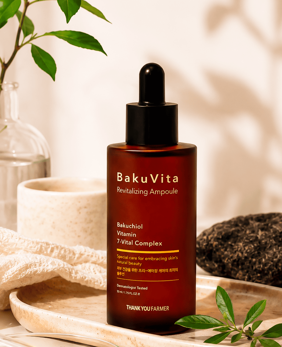 Відновлююча сироватка з бакучіолом і вітамінами C та E Thank You Farmer BakuVita Revitalizing Ampoule