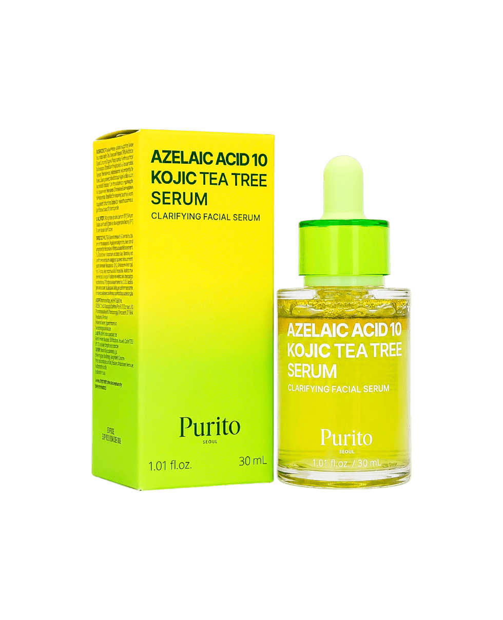 Сыворотка с азелаиновой и коевой кислотами Purito Seoul Azelaic Acid 10 Kojic Tea Tree Serum
