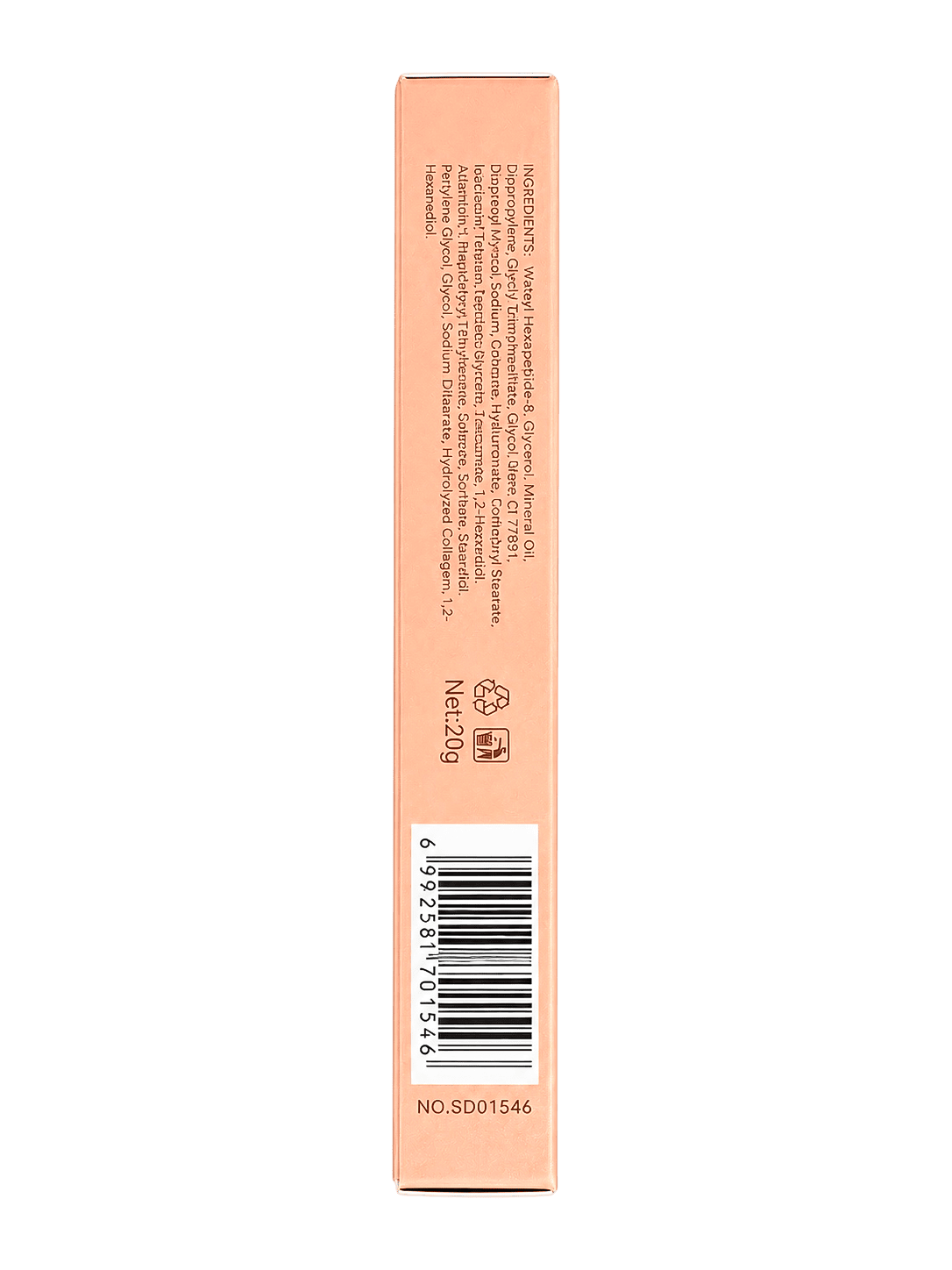 Крем навколо очей з колагеном Sadoer Collagen Nicotinamide Smoothes Wrinkles Firming Eye Cream