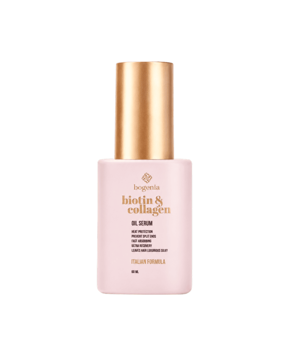 Сыворотка-масло для волос с биотином и коллагеном Bogenia Biotin & Collagen Oil Serum