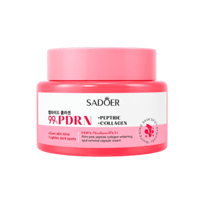 Крем для обличчя з колагеном, пептидами та PDRN Sadoer PDRN Pink Peptide Collagen Whitening Spot Removal Capsule Cream