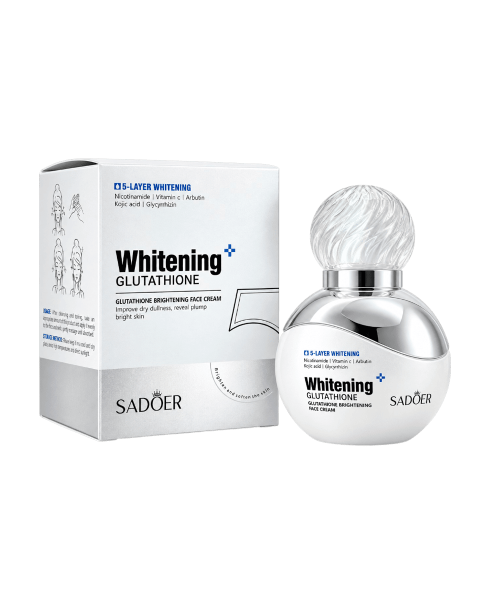 Крем для лица против пигментации Sadoer Glutathione Brightening Cream
