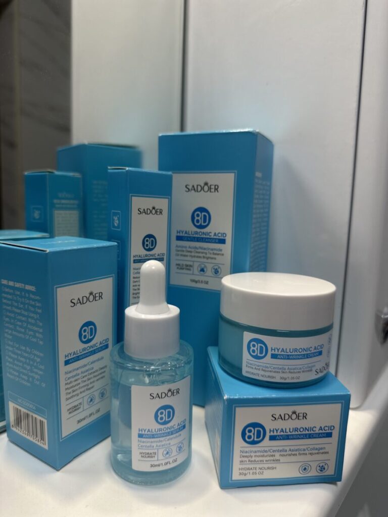 Набір з гіалуроновою кислотою Sadoer 8D Hyaluronic Acid