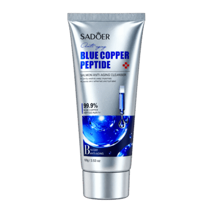 Пінка для вмивання з мідними пептидами Sadoer Blue Copper Peptide Salmon Anti-Aging Cleanser