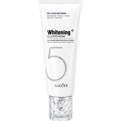 Пенка для умывания против пигментации Sadoer Glutathione Brightening Facial Cleanser