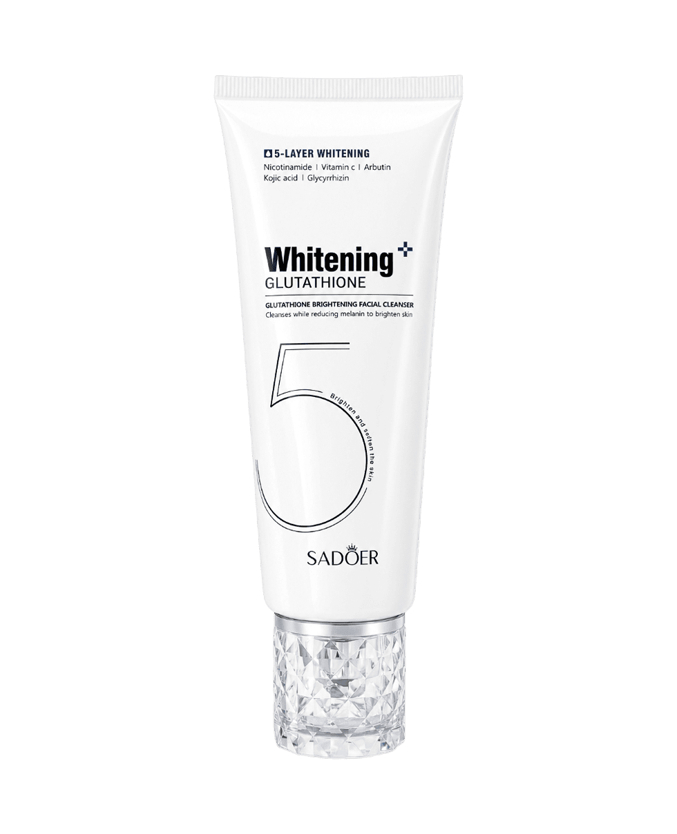 Пенка для умывания против пигментации Sadoer Glutathione Brightening Facial Cleanser